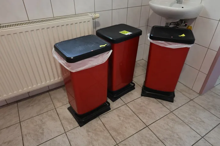 3 x Mülleimer